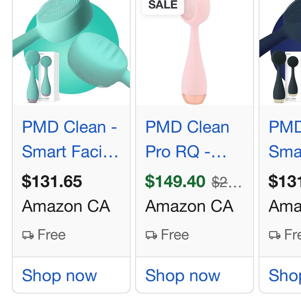 PMD Clean Smart Facial Device - Aqua